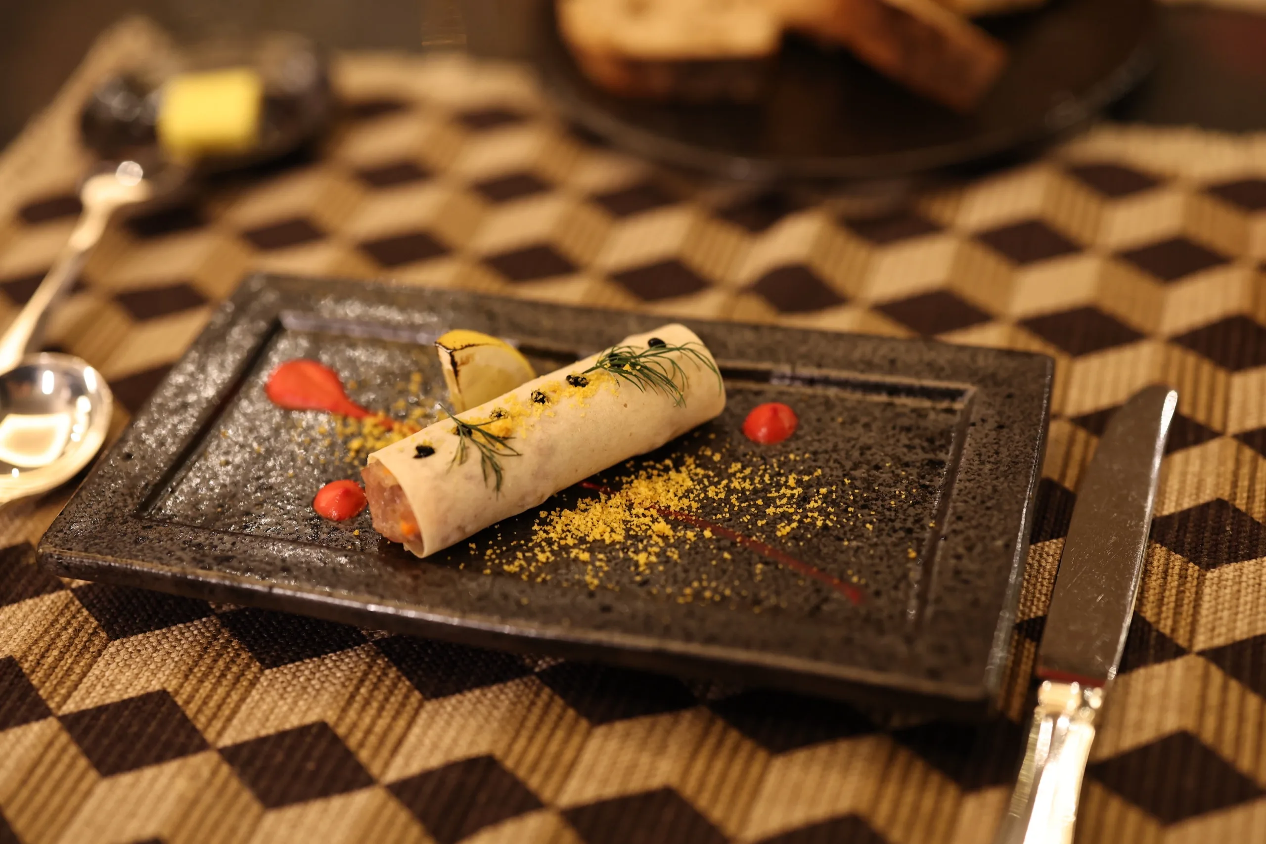 Chef plating
